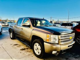 2012 CHEVROLET SILVERADO 1500 CREW CAB PICKUP V8, FLEX FUEL, 5.3 LITER LTZ PICKUP 4D 5 3/4 FT