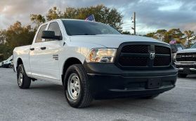 2019 RAM 1500 CLASSIC QUAD CAB PICKUP WHITE AUTOMATIC -  V & B Auto Sales