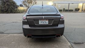 2009 PONTIAC G8 SEDAN V8, 6.0 LITER GT SEDAN 4D