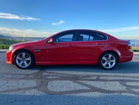 2008 PONTIAC G8 SEDAN V8, 6.0 LITER GT SEDAN 4D