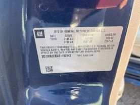 2011 CHEVROLET IMPALA SEDAN BLUE AUTOMATIC - Auto Spot