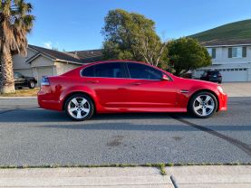 2008 PONTIAC G8 SEDAN V8, 6.0 LITER GT SEDAN 4D