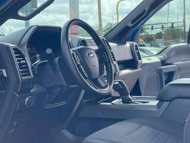 2018 FORD F150 SUPERCREW CAB PICKUP BLUE AUTOMATIC -  V & B Auto Sales