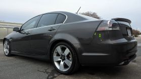 2009 PONTIAC G8 SEDAN V8, 6.0 LITER GT SEDAN 4D