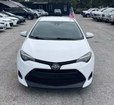 2019 TOYOTA COROLLA SEDAN WHITE AUTOMATIC -  V & B Auto Sales
