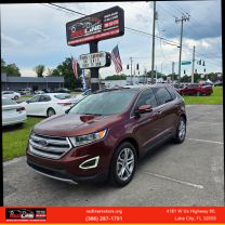 2015 FORD EDGE SUV 4-CYL ECOBOOST 2.0L TITANIUM SPORT UTILITY 4D
