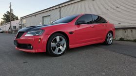 2009 PONTIAC G8 SEDAN V8, 6.0 LITER GT SEDAN 4D
