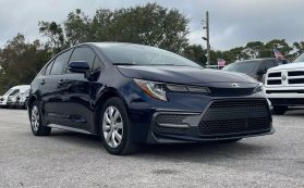2020 TOYOTA COROLLA SEDAN BLUE AUTOMATIC -  V & B Auto Sales