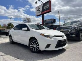 2014 TOYOTA COROLLA SEDAN WHITE AUTOMATIC -  V & B Auto Sales