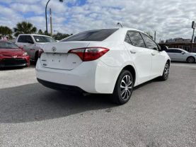 2014 TOYOTA COROLLA SEDAN WHITE AUTOMATIC -  V & B Auto Sales