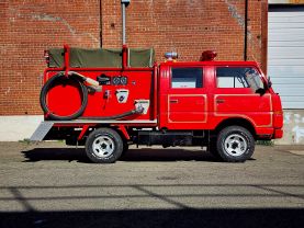 1990 NISSAN ATLAS TRUCK TD27 FIRE TRUCK