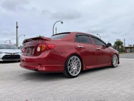 2009 TOYOTA COROLLA SEDAN RED AUTOMATIC -  V & B Auto Sales