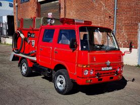1990 NISSAN ATLAS TRUCK TD27 FIRE TRUCK