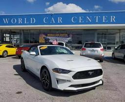 2019 FORD MUSTANG CONVERTIBLE 4-CYL, TURBO, ECOBOOST, 2.3 LITER ECOBOOST PREMIUM CONVERTIBLE 2D at World Car Center & Financing LLC in Kissimmee, FL
