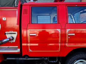 1990 NISSAN ATLAS TRUCK TD27 FIRE TRUCK