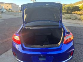 2014 HONDA ACCORD COUPE 4-CYL, I-VTEC, 2.4 LITER EX-L COUPE 2D at The one Auto Sales in Phoenix, AZ