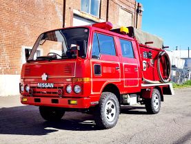 1990 NISSAN ATLAS TRUCK TD27 FIRE TRUCK