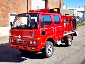 1990 NISSAN ATLAS TRUCK TD27 FIRE TRUCK