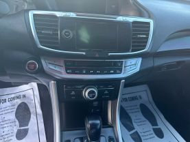 2014 HONDA ACCORD COUPE 4-CYL, I-VTEC, 2.4 LITER EX-L COUPE 2D at The one Auto Sales in Phoenix, AZ