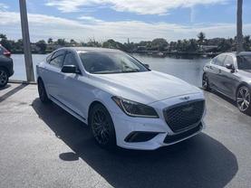 2018 GENESIS G80 SEDAN CASABLANCA WHITE AUTOMATIC - Tropical Auto Sales