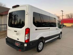2019 FORD TRANSIT 350 WAGON PASSENGER V6, 3.7 LITER XL W/MEDIUM ROOF W/SLIDING SIDE DOOR VAN 3D - Becker Auto Sales LLC in Emporia, KS