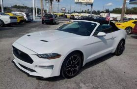 2019 FORD MUSTANG CONVERTIBLE 4-CYL, TURBO, ECOBOOST, 2.3 LITER ECOBOOST PREMIUM CONVERTIBLE 2D at World Car Center & Financing LLC in Kissimmee, FL