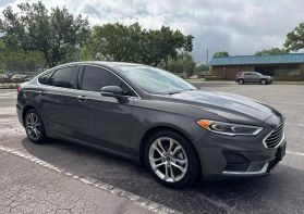 2019 FORD FUSION SEDAN 4-CYL, ECOBOOST, TURBO, 1.5 LITER SEL SEDAN 4D
