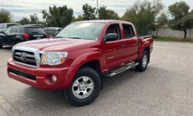 2010 TOYOTA TACOMA DOUBLE CAB PICKUP V6, 4.0 LITER PRERUNNER PICKUP 4D 5 FT