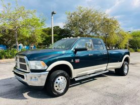 2011 RAM 3500 CREW CAB PICKUP GREEN AUTOMATIC - Citywide Auto Group LLC