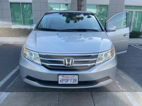 2011 HONDA ODYSSEY VAN V6, VTEC, 3.5 LITER EX-L MINIVAN 4D
