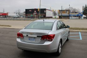2012 CHEVROLET CRUZE SEDAN 4-CYL, TURBO, 1.4 LITER LT SEDAN 4D