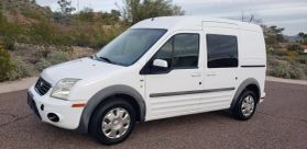2012 FORD TRANSIT CONNECT PASSENGER PASSENGER 4-CYL, 2.0 LITER XLT VAN 4D at The one Auto Sales in Phoenix, AZ
