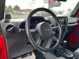 2009 JEEP WRANGLER SUV RED - -  V & B Auto Sales