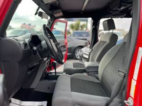 2009 JEEP WRANGLER SUV RED - -  V & B Auto Sales