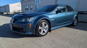2009 PONTIAC G8 SEDAN V8, 6.0 LITER GT SEDAN 4D