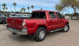 2010 TOYOTA TACOMA DOUBLE CAB PICKUP V6, 4.0 LITER PRERUNNER PICKUP 4D 5 FT