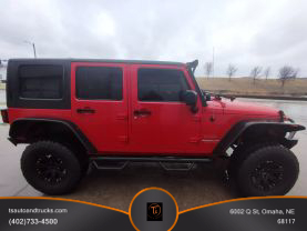 2011 JEEP WRANGLER SUV V6, 3.8 LITER UNLIMITED SPORT SUV 4D at T's Auto & Truck Sales LLC in Omaha, NE