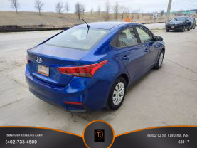 2018 HYUNDAI ACCENT SEDAN 4-CYL, 1.6 LITER SE SEDAN 4D at T's Auto & Truck Sales LLC in Omaha, NE