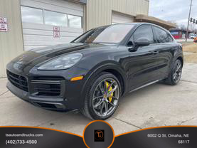 2020 PORSCHE CAYENNE COUPE SUV V8, TWIN TURBO, 4.0 LITER TURBO SPORT UTILITY 4D at T's Auto & Truck Sales - used car dealership in Omaha, NE