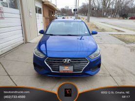 2018 HYUNDAI ACCENT SEDAN 4-CYL, 1.6 LITER SE SEDAN 4D at T's Auto & Truck Sales LLC in Omaha, NE