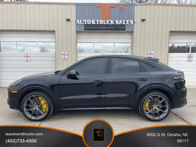 2020 PORSCHE CAYENNE COUPE SUV V8, TWIN TURBO, 4.0 LITER TURBO SPORT UTILITY 4D at T's Auto & Truck Sales - used car dealership in Omaha, NE