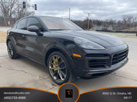 2020 PORSCHE CAYENNE COUPE SUV V8, TWIN TURBO, 4.0 LITER TURBO SPORT UTILITY 4D at T's Auto & Truck Sales - used car dealership in Omaha, NE