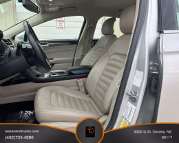 2017 FORD FUSION SEDAN 4-CYL, ECOBOOST, 1.5T SE SEDAN 4D at T's Auto & Truck Sales LLC in Omaha, NE