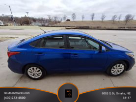 2018 HYUNDAI ACCENT SEDAN 4-CYL, 1.6 LITER SE SEDAN 4D at T's Auto & Truck Sales LLC in Omaha, NE