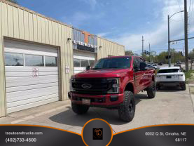 2020 FORD F250 SUPER DUTY CREW CAB PICKUP V8, TURBO DIESEL, 6.7 LITER LARIAT PICKUP 4D 6 3/4 FT at T's Auto & Truck Sales - used car dealership in Omaha, NE
