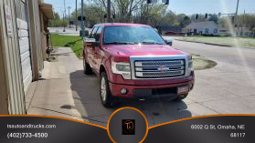 2013 FORD F150 SUPERCREW CAB PICKUP V6, ECOBOOST, TWIN TURBO, 3.5 LITER PLATINUM PICKUP 4D 5 1/2 FT at T's Auto & Truck Sales - used car dealership in Omaha, NE