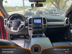 2020 FORD F250 SUPER DUTY CREW CAB PICKUP V8, TURBO DIESEL, 6.7 LITER LARIAT PICKUP 4D 6 3/4 FT at T's Auto & Truck Sales - used car dealership in Omaha, NE