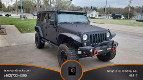 2016 JEEP WRANGLER SUV V6, 3.6 LITER UNLIMITED RUBICON SPORT UTILITY 4D at T's Auto & Truck Sales - used car dealership in Omaha, NE