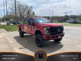 2020 FORD F250 SUPER DUTY CREW CAB PICKUP V8, TURBO DIESEL, 6.7 LITER LARIAT PICKUP 4D 6 3/4 FT at T's Auto & Truck Sales - used car dealership in Omaha, NE