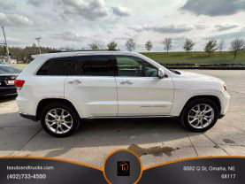2014 JEEP GRAND CHEROKEE SUV V8, 5.7 LITER SUMMIT SPORT UTILITY 4D at T's Auto & Truck Sales - used car dealership in Omaha, NE